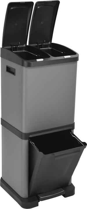 Image du produit Svita Mülleimer mit 3-fach Mülltrennungssystem (32 l)