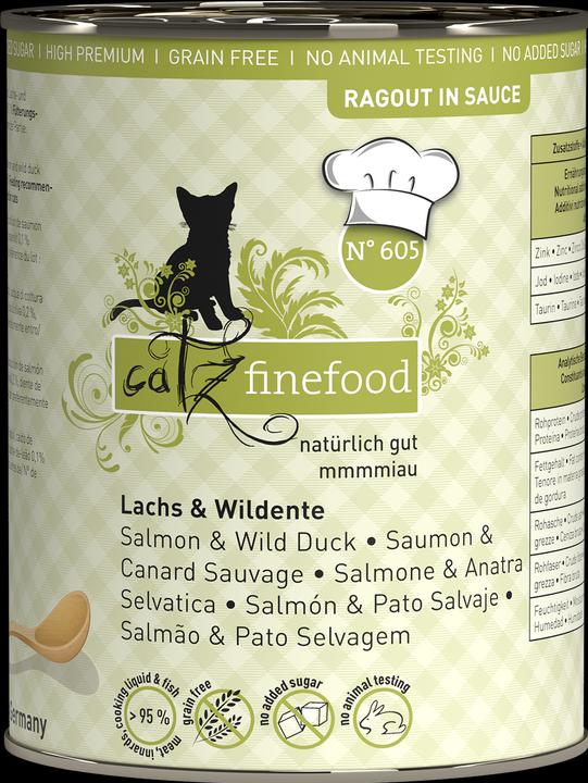 Image du produit Catz Finefood Nourriture humide pour chats (Adulte, 380 g)