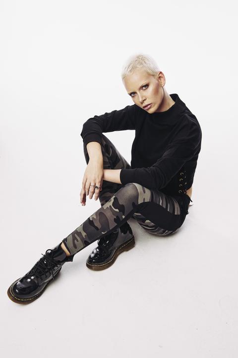 Immagine prodotto Urban Classics Leggings a strisce camo da donna (4XL)