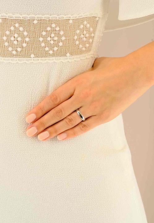 Actual product image Muau Wedding ring (55, 950 Platinum)