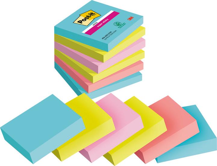 Produktbild Post-it Super Sticky (76 x 76 mm)