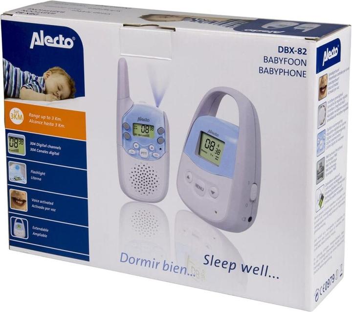 Produktbild Alecto Dbx-82 (Babyphone Audio, 3000 m)