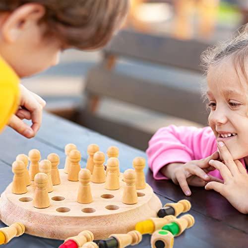 Produktbild Activity Board Gedächtnisschach Lernspielzeug, Gedächtnisschach Holz, Gedächtnisspiel,Verbessert Gedächtnis und