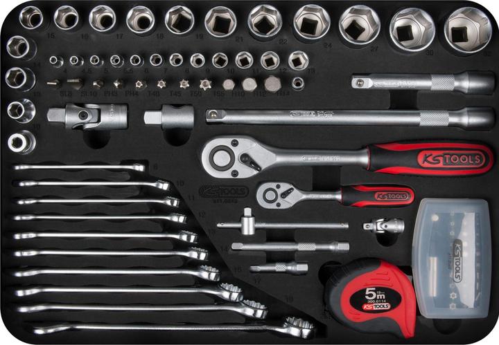 Immagine prodotto KS Tools 1/4+1/2 Universal-Werkzeug-Satz. 149-tlg. (149 pezzi)