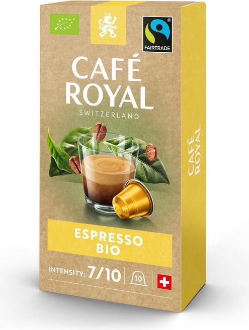 Café Royal Organic espresso (10 x Port.)