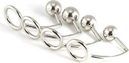 Rimba Erotische Mode Anallock 45mm Silber Metall M (4.50 cm)