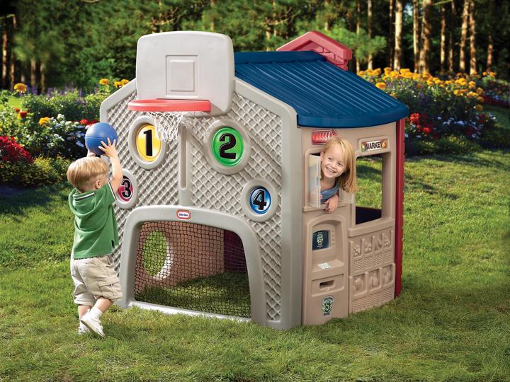 Actual product image Little Tikes Speelhuis Earth - Beige/Rood