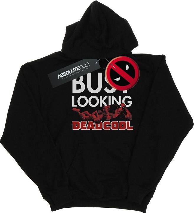 Deadpool Busy Looking Deadcool Kapuzenpullover (XXL)