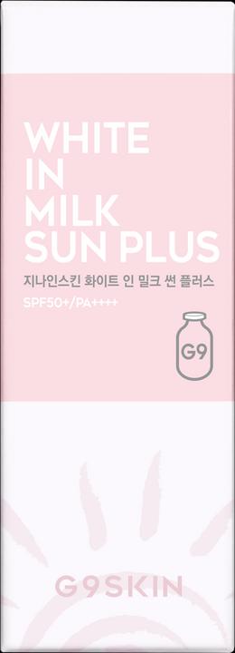 Actual product image G9 Skin White In Milk Sun Plus SPF50 (Suntan cream, SPF 50, 40 ml)