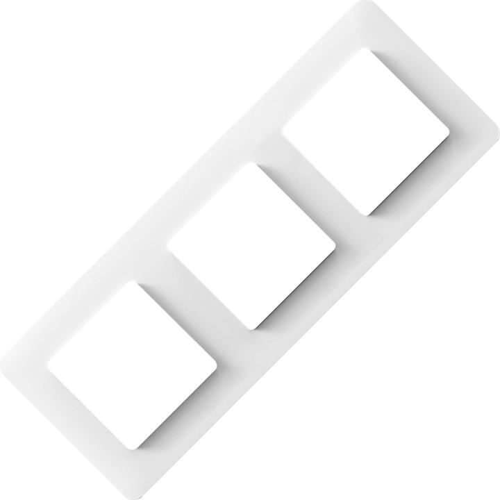 Actual product image PNI WS3 triple frame for SmartHome smart switch or socket outlet