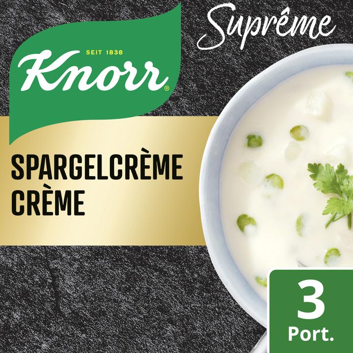 Produktbild Knorr Suprême Spargelcrèmesuppe