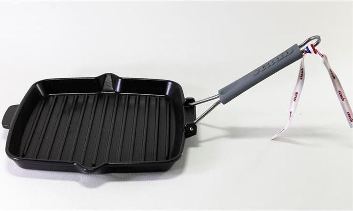 Produktbild Staub Grillpfanne (24 cm, Grillpfanne, Gusseisen)