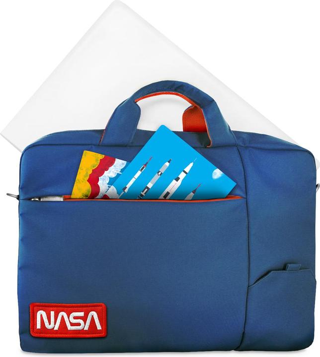Immagine prodotto Land NS-KLM180705-A borsa per notebook 39,6 cm (15.6') Borsa da corriere Blu, Rosso, Bianco (15.60", Universale)