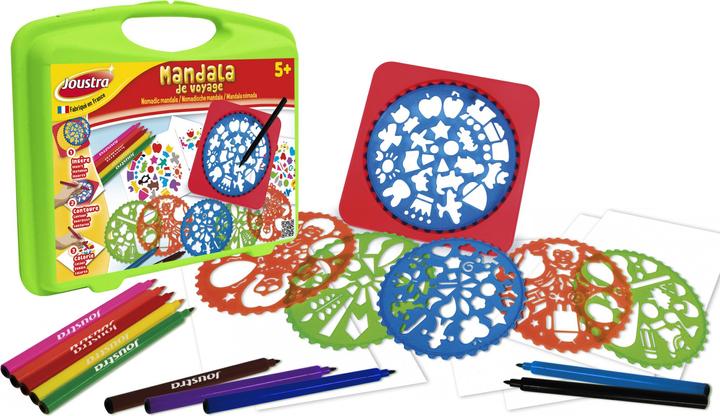 Produktbild Joustra Kreativset "Mandala", im Kunststoff-Koffer