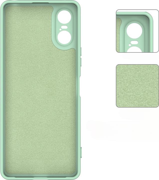 Actual product image Cover-Discount Sony Xperia 10 VI - Silicone rubber cover (Sony Xperia 10 VI)