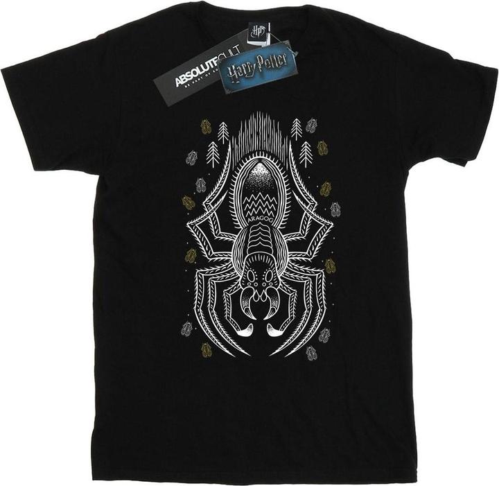Actual product image Boys Aragog Line Art T-Shirt (116)