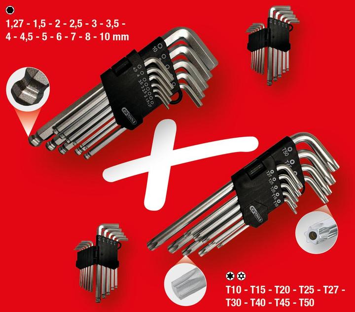 Produktbild KS Tools Winkelschraubendreher-Set