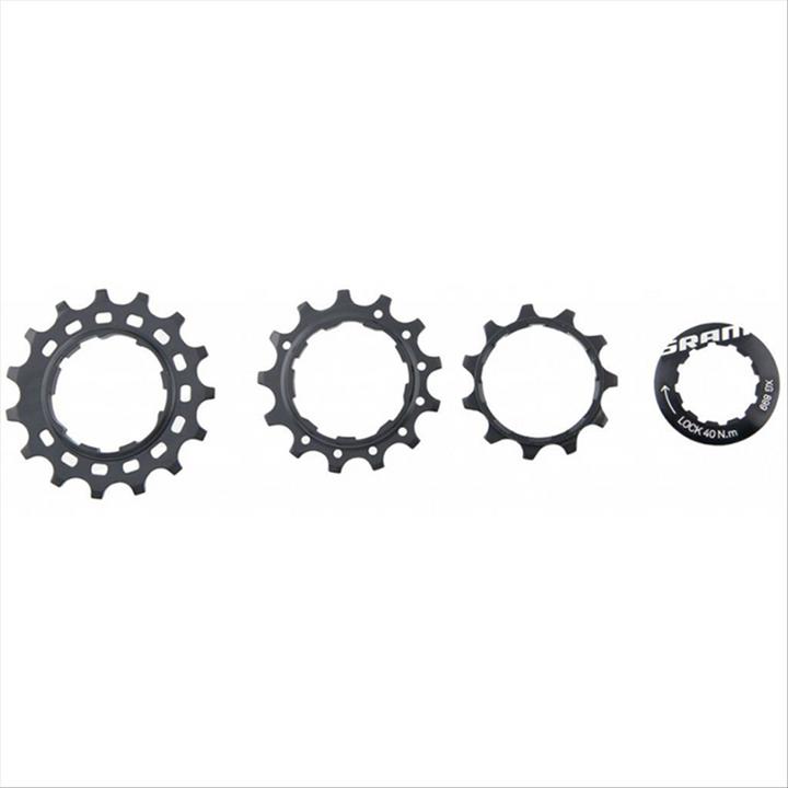 Immagine prodotto Sram Cog Set PG1210/1230 11/13/15T/Lockring (15)