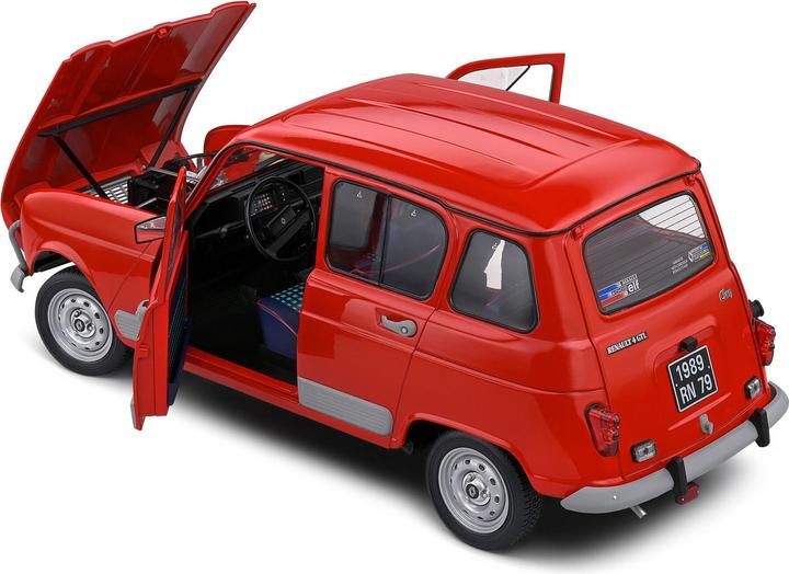 Actual product image Solido 1:12 Renault R4 GTL red