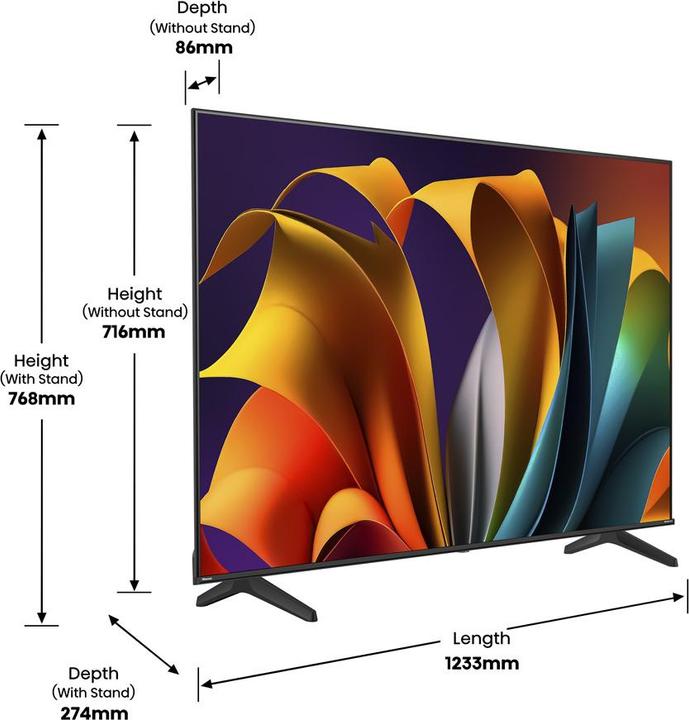 Immagine prodotto Hisense TV 55A6N (55", LED, 4K, 2024)