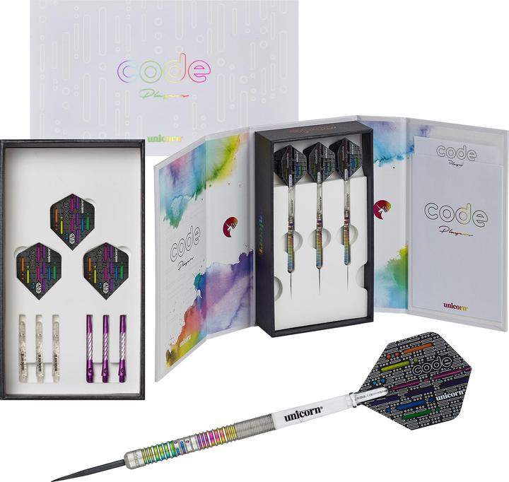 Produktbild Unicorn James Wade Code Players Steel Dart (20 g)