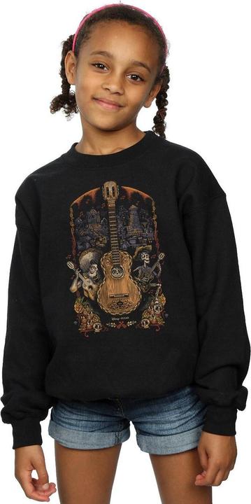 Immagine prodotto Disney Coco Guitar Poster Felpa Ragazze (152, 158)