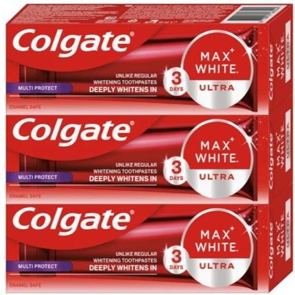 Colgate Max White Ultra Protect Toothpaste Trio 3 X 50 Ml (50 ml)