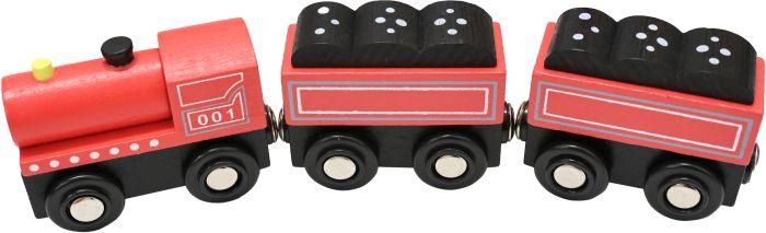 Spielmaus Magnet Eisenbahn, 3-teilig