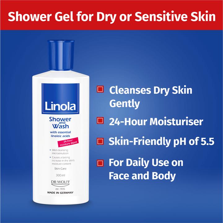 Immagine prodotto Linola Dusch & Wasch (300 ml)
