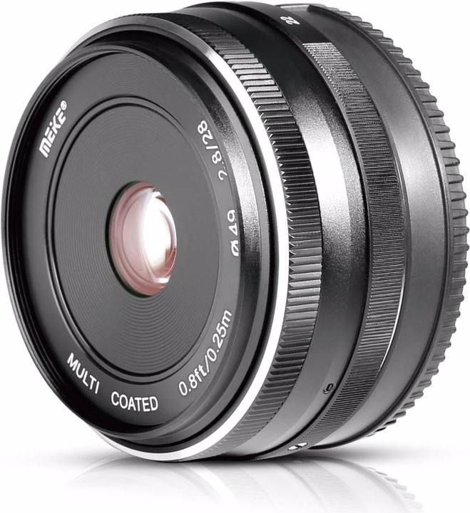 Actual product image Meike 28mm f/2.8 Fuji X (Fujifilm X, APS-C / DX)