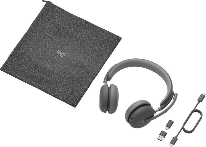 Actual product image Logitech Zone Wireless 2 (Wireless, Cable, USB-C)