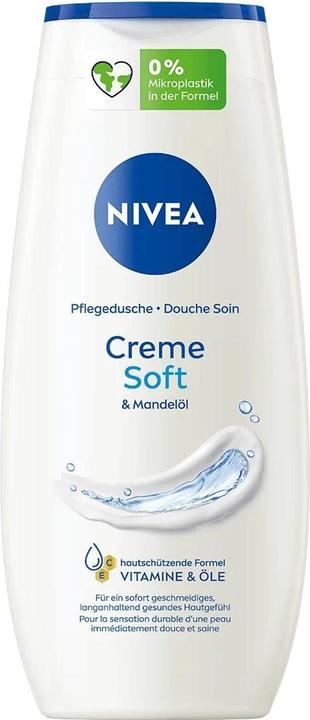 NIVEA 5er Set - Pflegedusche 3 in1 Creme Soft (250 ml)