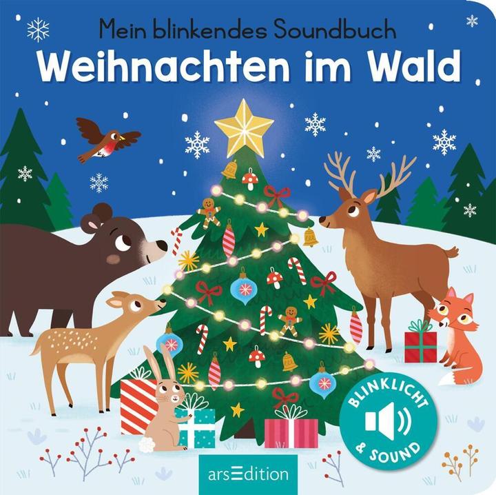 Immagine prodotto Mein blinkendes Soundbuch - Weihnachten im Wald (Tedesco, Maria Höck, 2022)