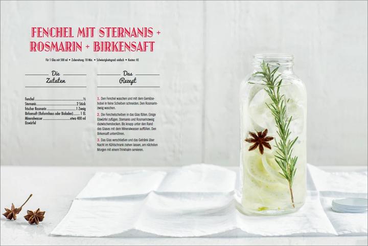 Image du produit Detox Wasser - zum Fasten, Abnehmen und Wohlfühlen. Mit Früchten, Gemüse, Kräutern und (Allemand, Sonia Lucano, 2021)