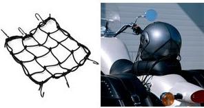 Actual product image IWH Filet à bagages pour vélo 30 x 30 cm (Luggage carrier bag)