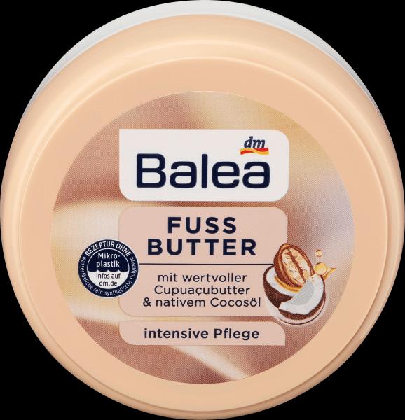 Produktbild dm Balea Fussbutter Cupuaçubutter & natives Cocosöl