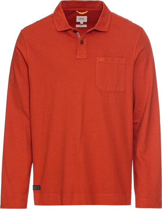 Image du produit Camel Active Polo à manches longues en coton organique certifié (S)