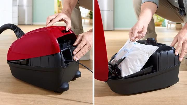 Image du produit Bosch Hausgeräte Série 4 BGB38RD2 Aspirateur 4 l Cylindre sous vide à sec 600 W Sac à poussière