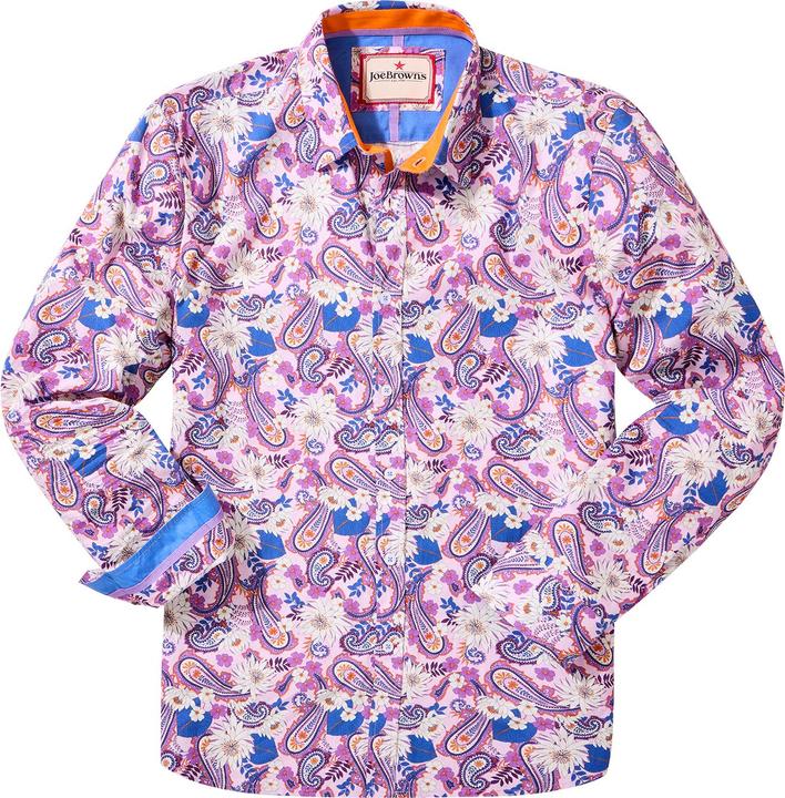Actual product image Joe Browns Floral Paisley Long Sleeve Shirt (XXL)