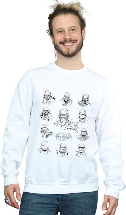 Immagine prodotto Star Wars First Order Character Line Up Mono Felpa Uomo (M)