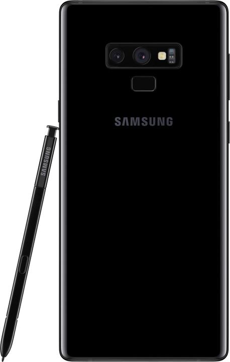 Produktbild Samsung Galaxy Note9 (512 GB, Midnight Black, 6.40", Hybrid Dual SIM, 12 Mpx, 4G)