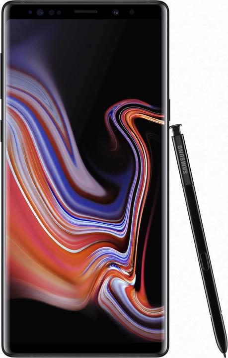 Produktbild Samsung Galaxy Note9 (512 GB, Midnight Black, 6.40", Hybrid Dual SIM, 12 Mpx, 4G)