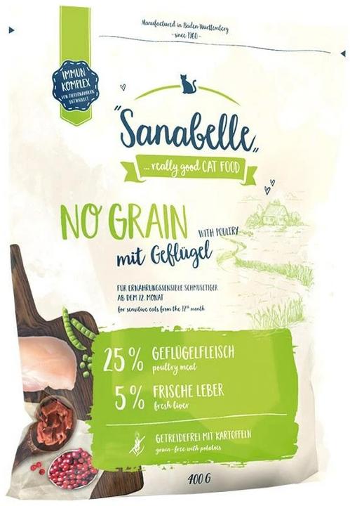 Produktbild Sanabelle Trockenfutter Adult No Grain Geflügel, 0.4 kg (Adult, 1 Stk., 427 g)