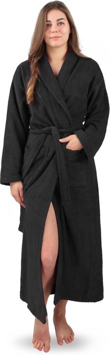 Produktbild Normani Bademantel aus 100 % Baumwolle Lola (S, M, L, XL, XXL, 3XL, 4XL, 5XL, 6XL)