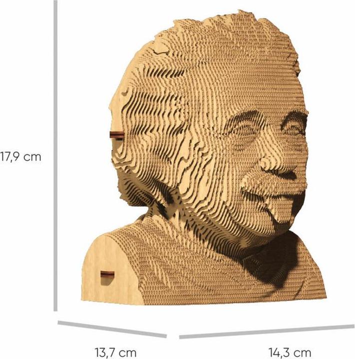 Actual product image Cartonic CARTMALB - Albert Einstein - 3D Puzzle (172 pieces)