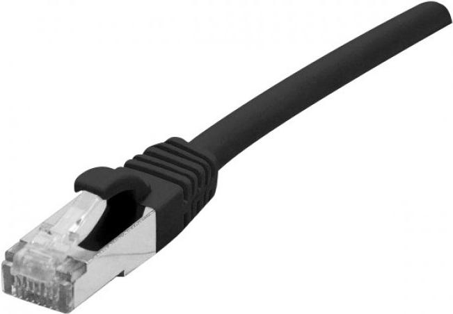 Produktbild Dexlan Patchkabel S/FTP, PiMF, Cat.6A (tiefgestellt), schwarz, 20,0 m 10-Gigabit-fähiges Patchkabel mit Roh (S/FTP, CAT7, 20 m)