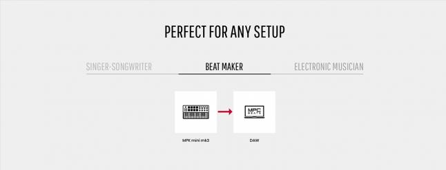 Image du produit Akai Professional MPK Mini MK3 (Clavier)
