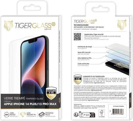 Produktbild Tiger Glas-Folie Recycelt (1 Stück, Apple iPhone 13 Pro Max, Apple iPhone 14 Plus)