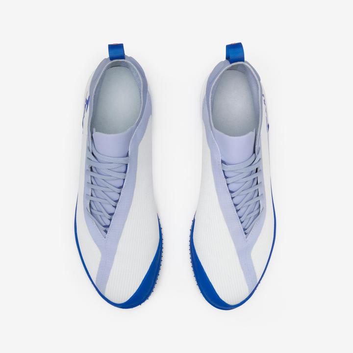Actual product image Kipsta Women's/men's football multi-pointe shoes TF - Traxium Edge Turf white/blue (42)