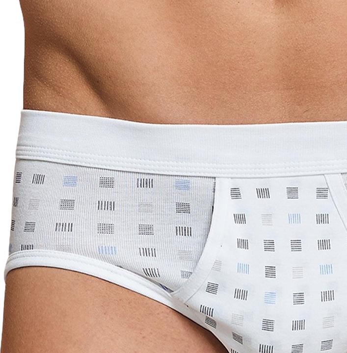 Image du produit Schiesser Lot de 4 slips de sport à fines côtes Cotton Essentials (XXL, paquet de 4)